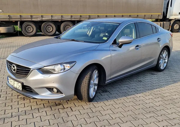 Mazda 6 cena 45700 przebieg: 253000, rok produkcji 2014 z Opalenica małe 191